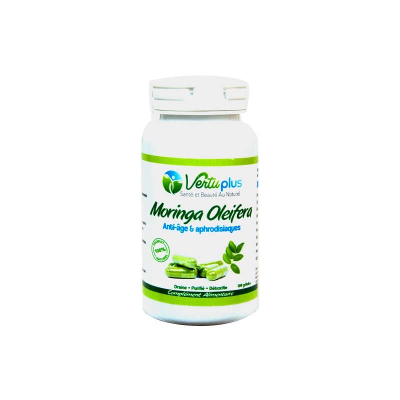 Vertu Plus Moringa Oleifera 100 Gelules