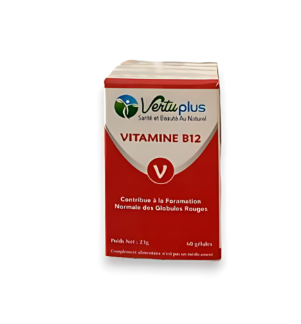 Vertu plus vitamine B12 60 gelules