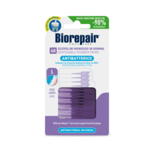 Biorepair Brossettes Interdentaires Jetable Large 40 Pieces
