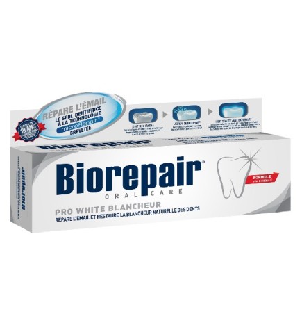 Biorepair Dentifrice Pro White 75ml