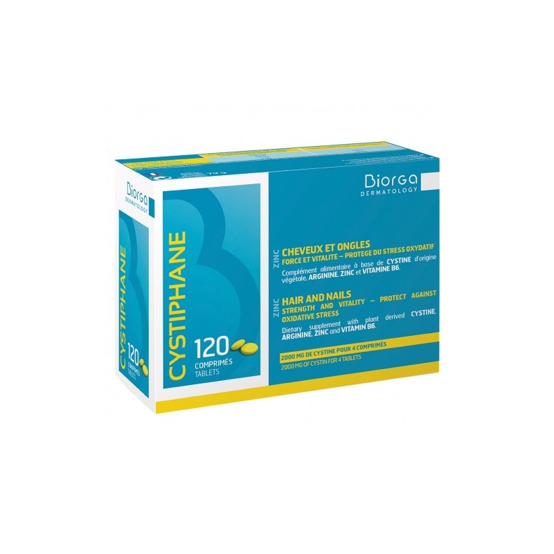 Biorga-Cystiphane Cheveux Et Ongles – 120 Comprimés