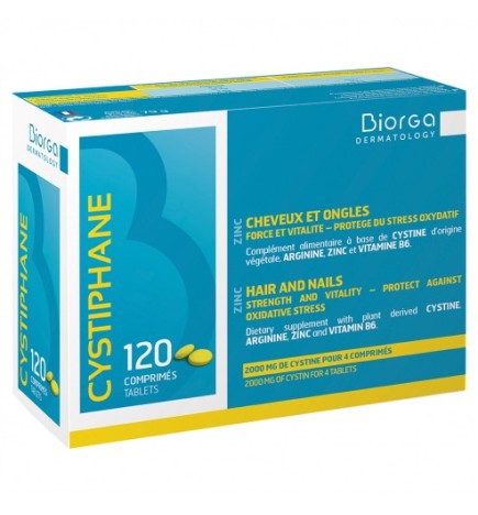 Biorga-Cystiphane Cheveux Et Ongles – 120 Comprimés