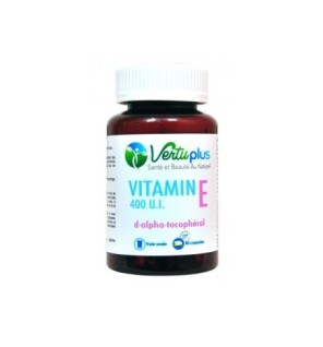Vertu plus vitamine E 50 capsules