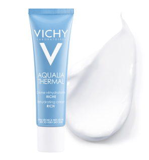 Vichy Aqualia Thermal Crème Réhydratante Riche Peau Sèche à Très Sèche | 30ml