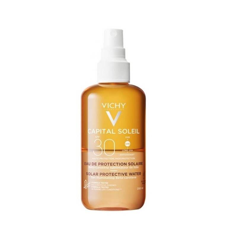 VICHY CAPITAL SOLEIL  EAU DE PROTECTION SOLAIRE HYDRATANTE SPF30 CAPITAL SOLEIL 200ml