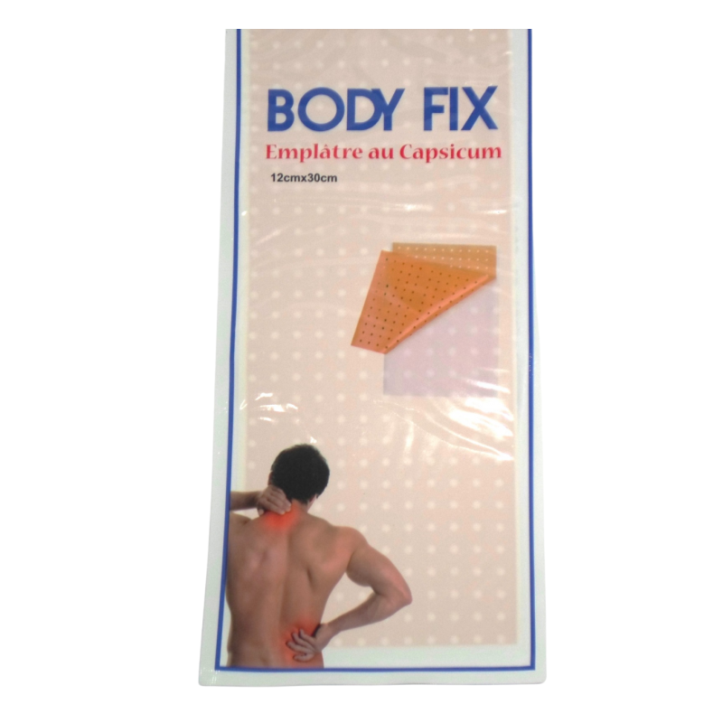 Body Fix Emplatre au capsicum Gm 12cm x 30cm