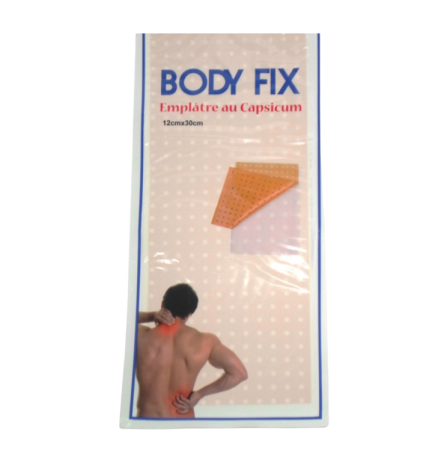 Body Fix Emplatre au capsicum Gm 12cm x 30cm
