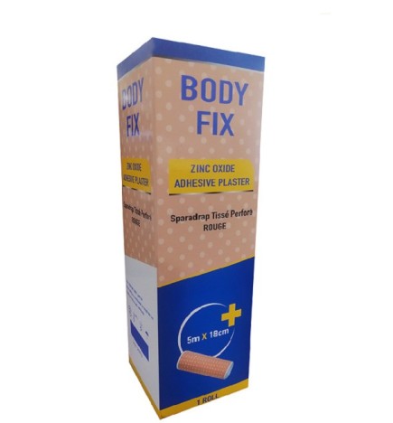 BODY FIX SPARADRAP PERFORE 1*10CM ROUGE