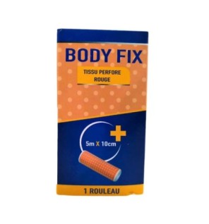 Body Fix Tissu Perfore Rouge 5x10cm