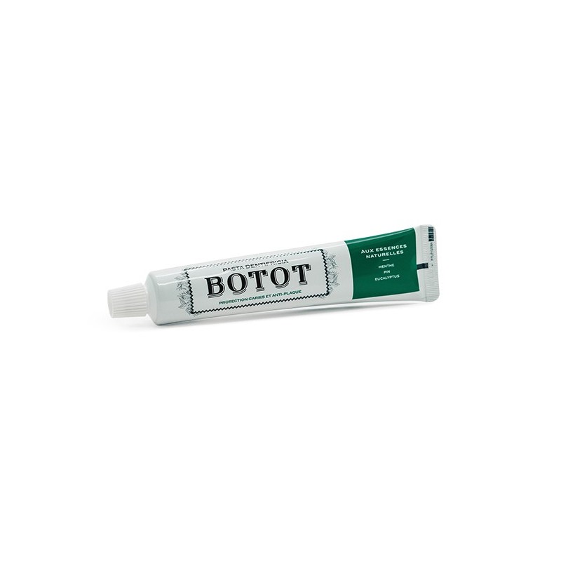 BOTOT DENTIFRICE VERT MENTHE PIN EUCALYPTUS -75ml