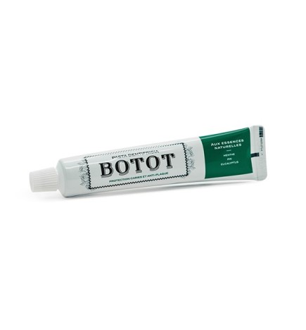 BOTOT DENTIFRICE VERT MENTHE PIN EUCALYPTUS -75ml