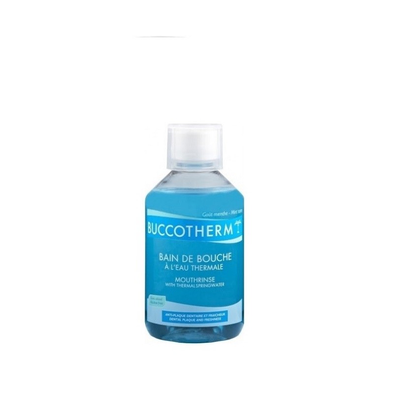 Buccotherm Bain de Bouche Bleu sans Alcool 300ml Buccotherm Bain de Bouche Bleu sans Alcool 300ml