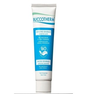 Buccotherm Gel dentifrice Gencives Sensibles certifié BIO sans Fluor 75ml