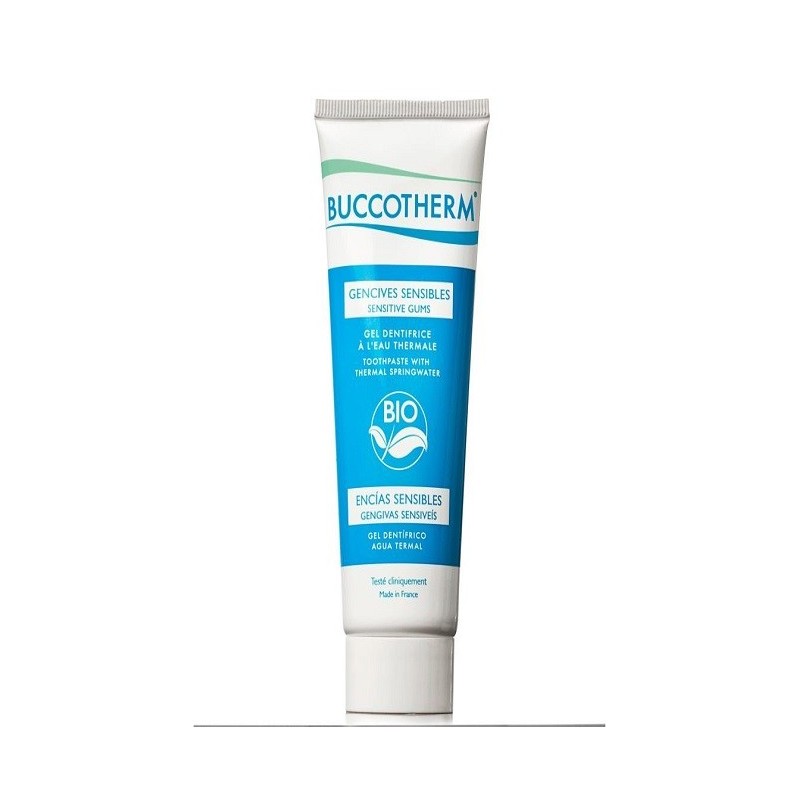 Buccotherm Gel dentifrice Gencives Sensibles certifié BIO sans Fluor 75ml Buccotherm Gel dentifrice Gencives Sensibles certifié BIO sans Fluor 75ml