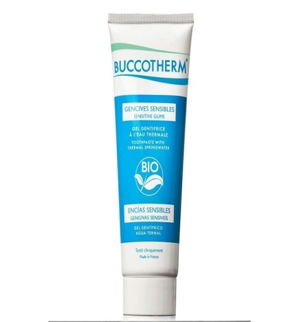 Buccotherm Gel dentifrice Gencives Sensibles certifié BIO sans Fluor 75ml