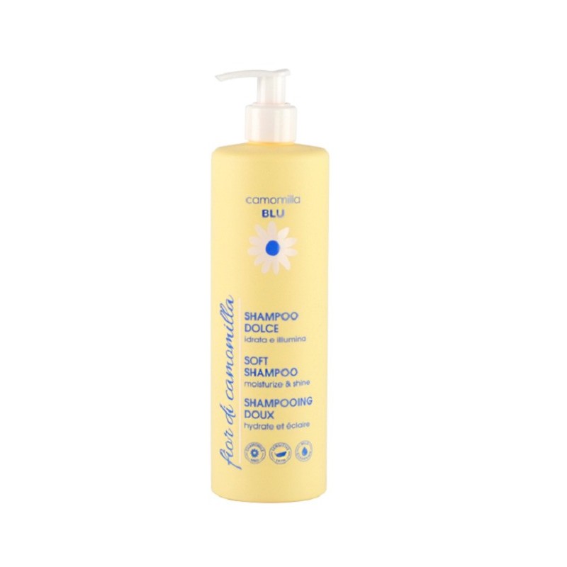Camomilla Blu Fleur de Camomille Shampooing Doux 500ml Camomilla Blu Fleur de Camomille Shampooing Doux 500ml