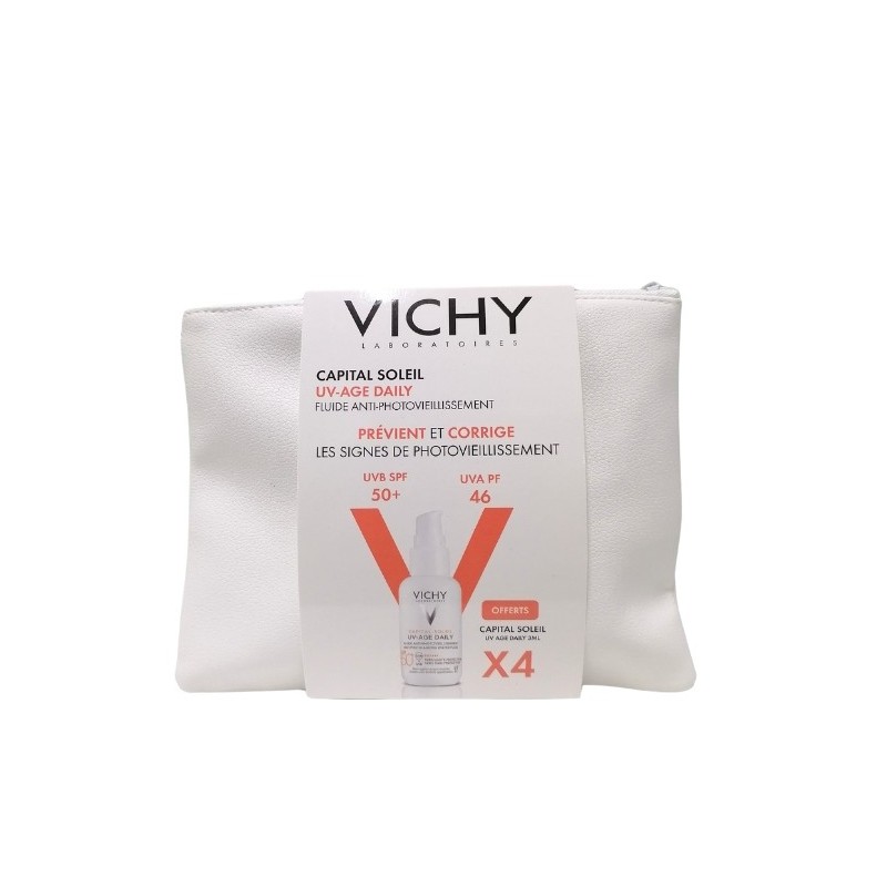 Vichy Capital Soleil UV-Age Daily Spf50+ 40ml Trousse