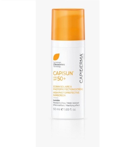 Capiderma – Capisun Crème solaire invisible SPF50+ – 50 ml