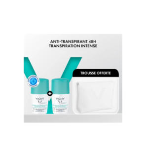 Vichy Deodorant Bille Bouchon Vert 48h 2x50ml Trousse