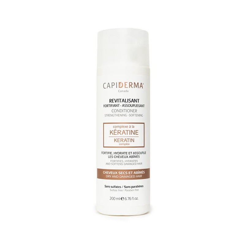 Capiderma – Revitalisant après shampoing à la Kératine – 200 ml Capiderma – Revitalisant après shampoing à la Kératine – 200 ml