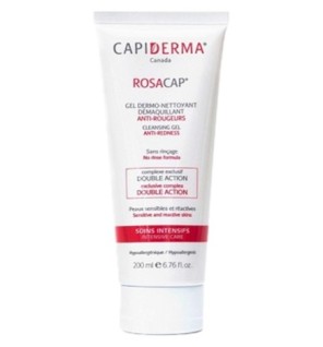 Capiderma – Rosacap gel derme-nettoyant démaquillant anti-rougeurs – 200 ml