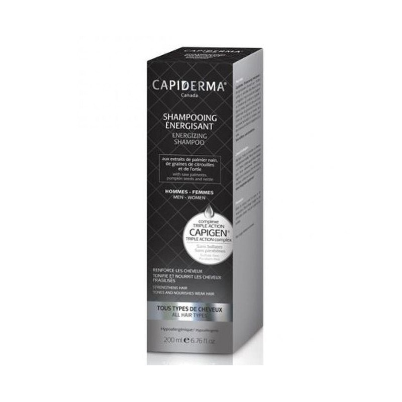 Capiderma – Shampoing Energisant – 200 ml Capiderma – Shampoing Energisant – 200 ml