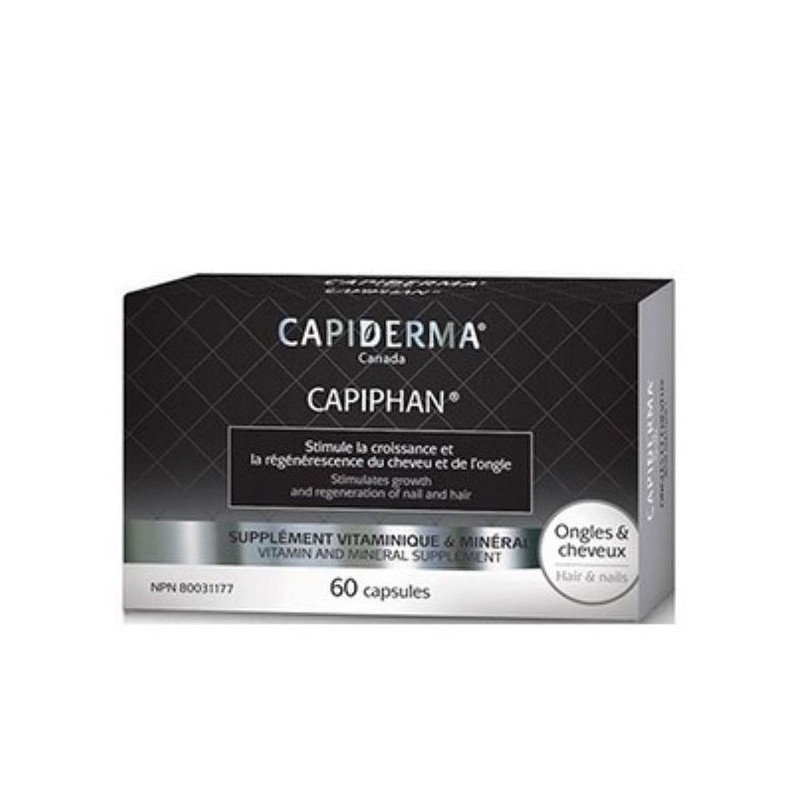 Capiderma Capiphan ongles & cheveux 60capsules