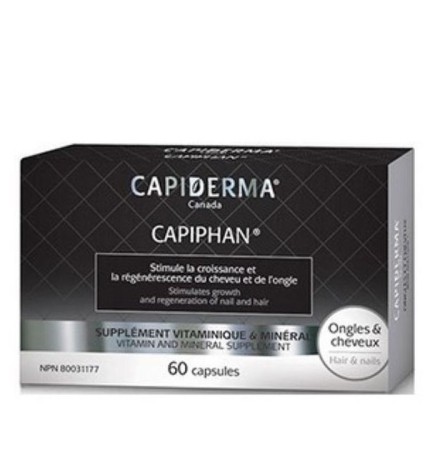 Capiderma Capiphan ongles & cheveux 60capsules