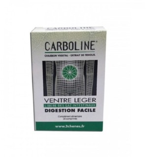 CARBOLINE VENTRE LEGER 30 COMPRIMÉS