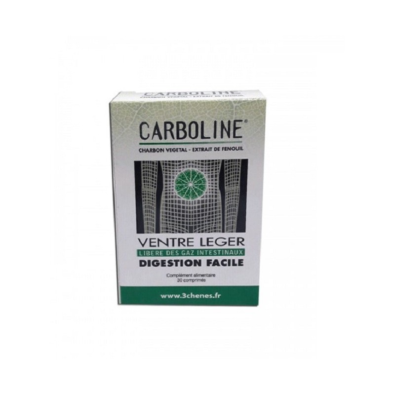 CARBOLINE VENTRE LEGER 30 COMPRIMÉS CARBOLINE VENTRE LEGER 30 COMPRIMÉS