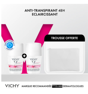 Vichy Deodorant Eclaircissant 2x50ml Trousse