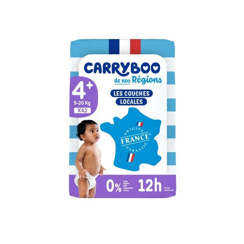 CARRYBOO COUCHES T4+ 9-20KG 42 UNITES CARRYBOO COUCHES T4+ 9-20KG 42 UNITES