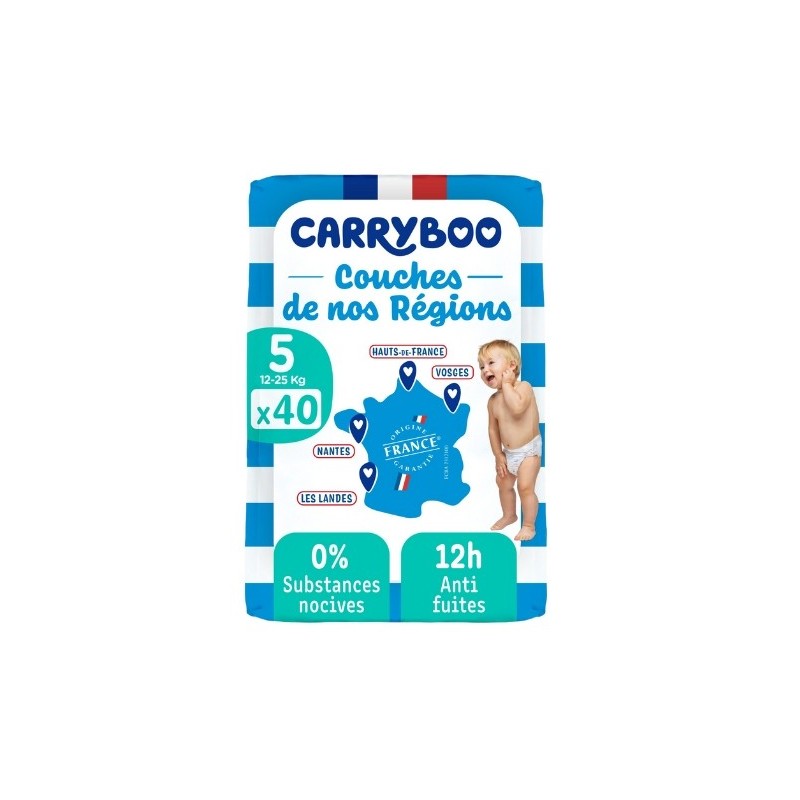 CARRYBOO COUCHES T5 12-25KG 40 UNITES CARRYBOO COUCHES T5 12-25KG 40 UNITES