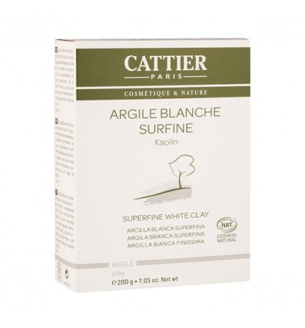 Cattier Argile Verte Blanche surfine 200g