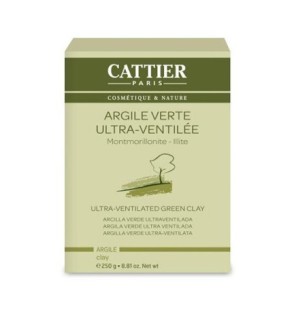 Cattier Argile Verte Ultra-Ventilee 250g