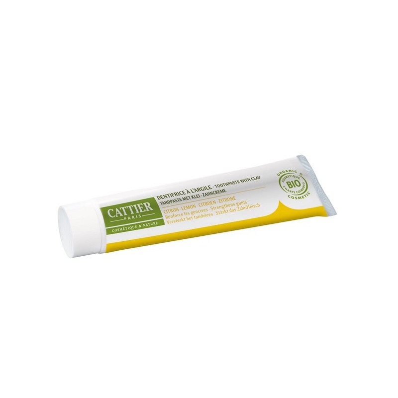 Cattier Dentargile Dentifrice Citron 75ml Cattier Dentargile Dentifrice Citron 75ml