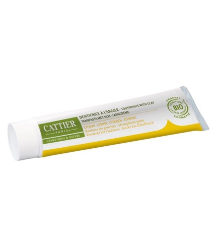 Cattier Dentargile Dentifrice Citron 75ml