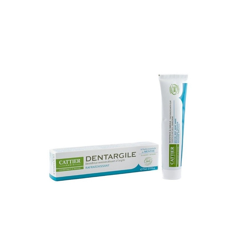 Cattier Dentargile Dentifrice Menthe 75ml