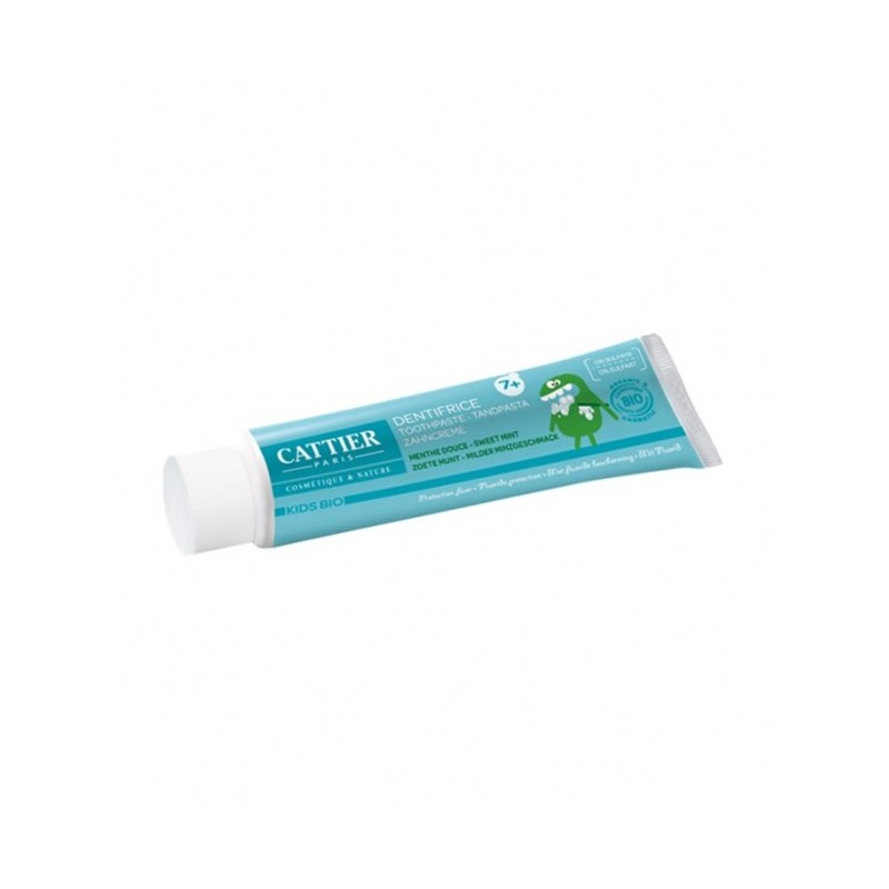 Cattier Dentifrice 7ans+ Gout Menthe Douce 50ml Cattier Dentifrice 7ans+ Gout Menthe Douce 50ml