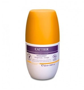 Cattier Déodorant Roll-on Fraicheur Agrume 50ml