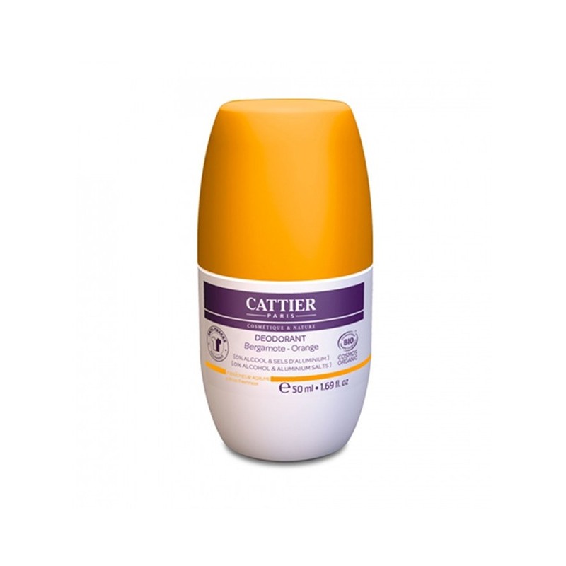 Cattier Déodorant Roll-on Fraicheur Agrume 50ml
