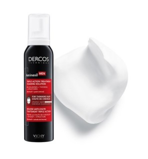 Vichy Dercos Aminexil Men Mousse Anti-Chute Traitement Triple Action | 150ml