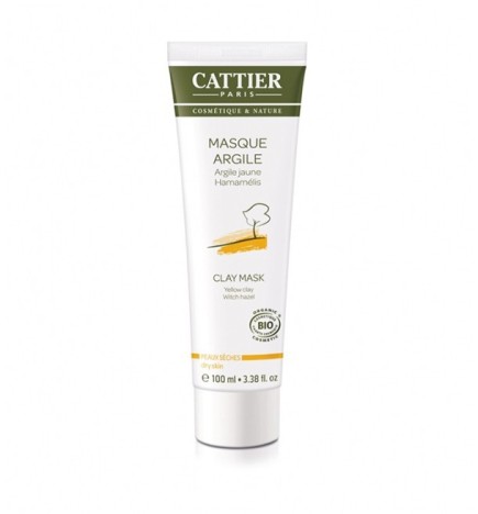Cattier Masque Argile Jaune 100ml