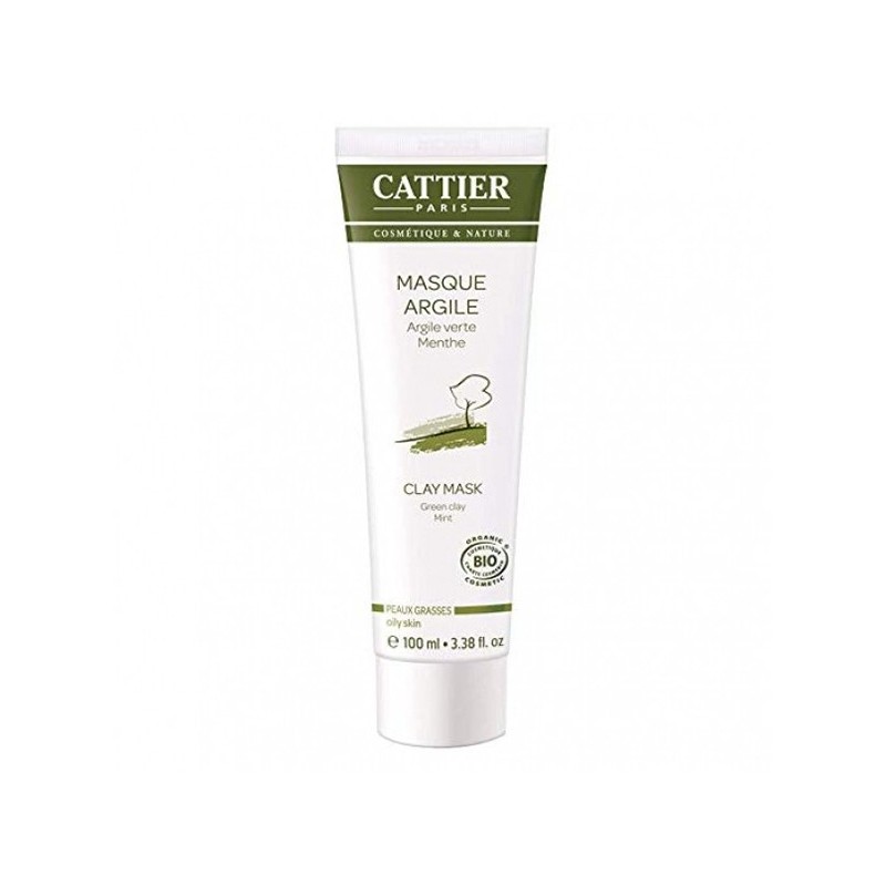 Cattier Masque Argile Vert 100ml