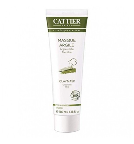 Cattier Masque Argile Vert 100ml