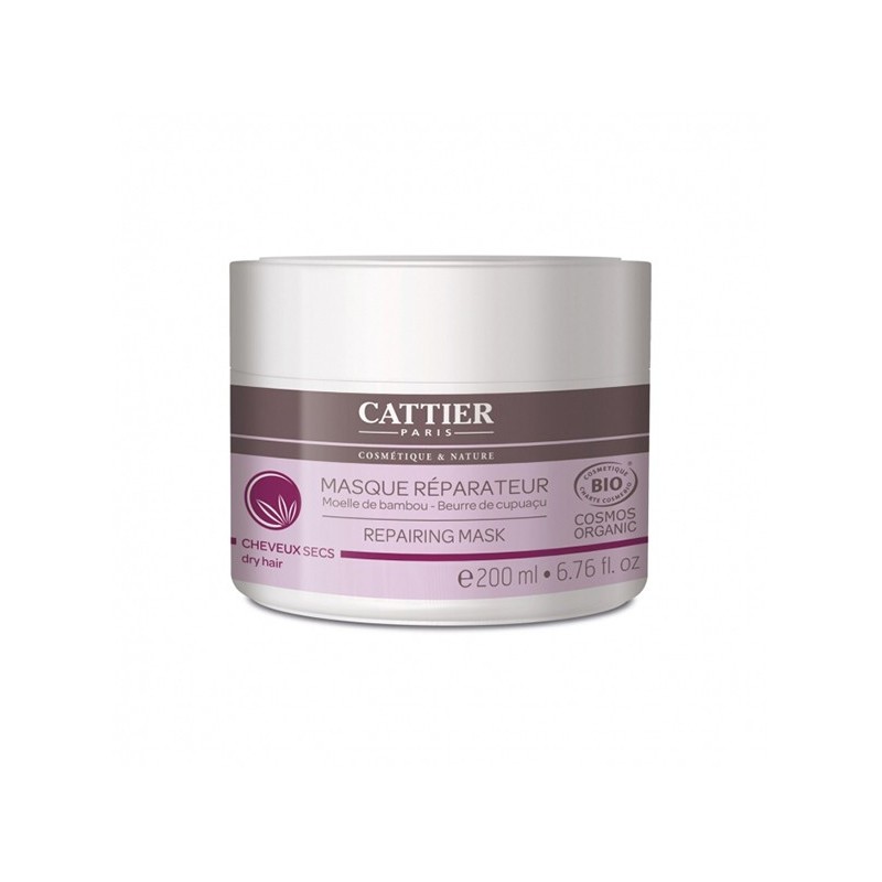 Cattier Masque reparateur cheveux secs pot 200ml