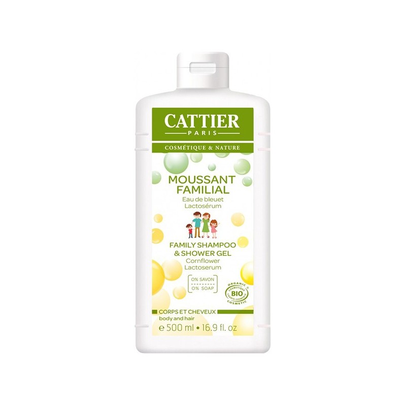 Cattier Moussant familial sans savon 500ml Cattier Moussant familial sans savon 500ml