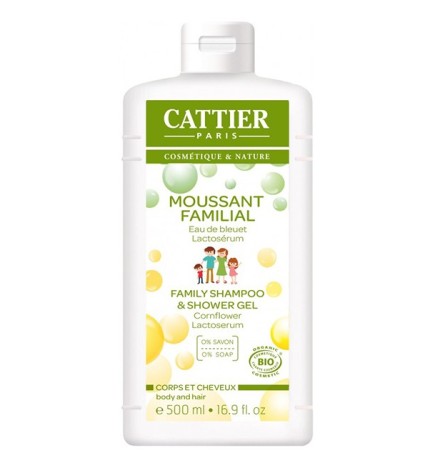 Cattier Moussant familial sans savon 500ml