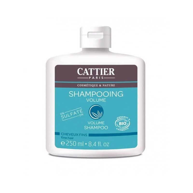 Cattier Shampoing Volume cheveux fins sans sulfate250ml