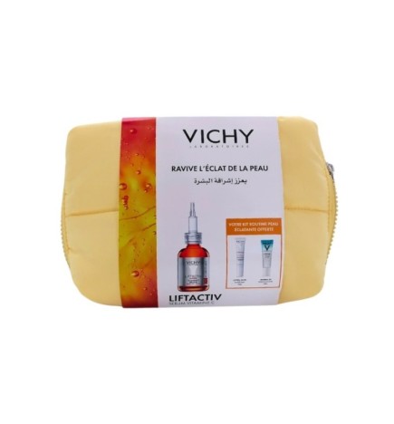 Vichy Liftactiv Trousse Serum Vitamine C 20ml+ Mineral 89 & Uv-Age Daily